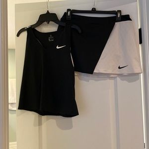 EUC Nike tennis outfit